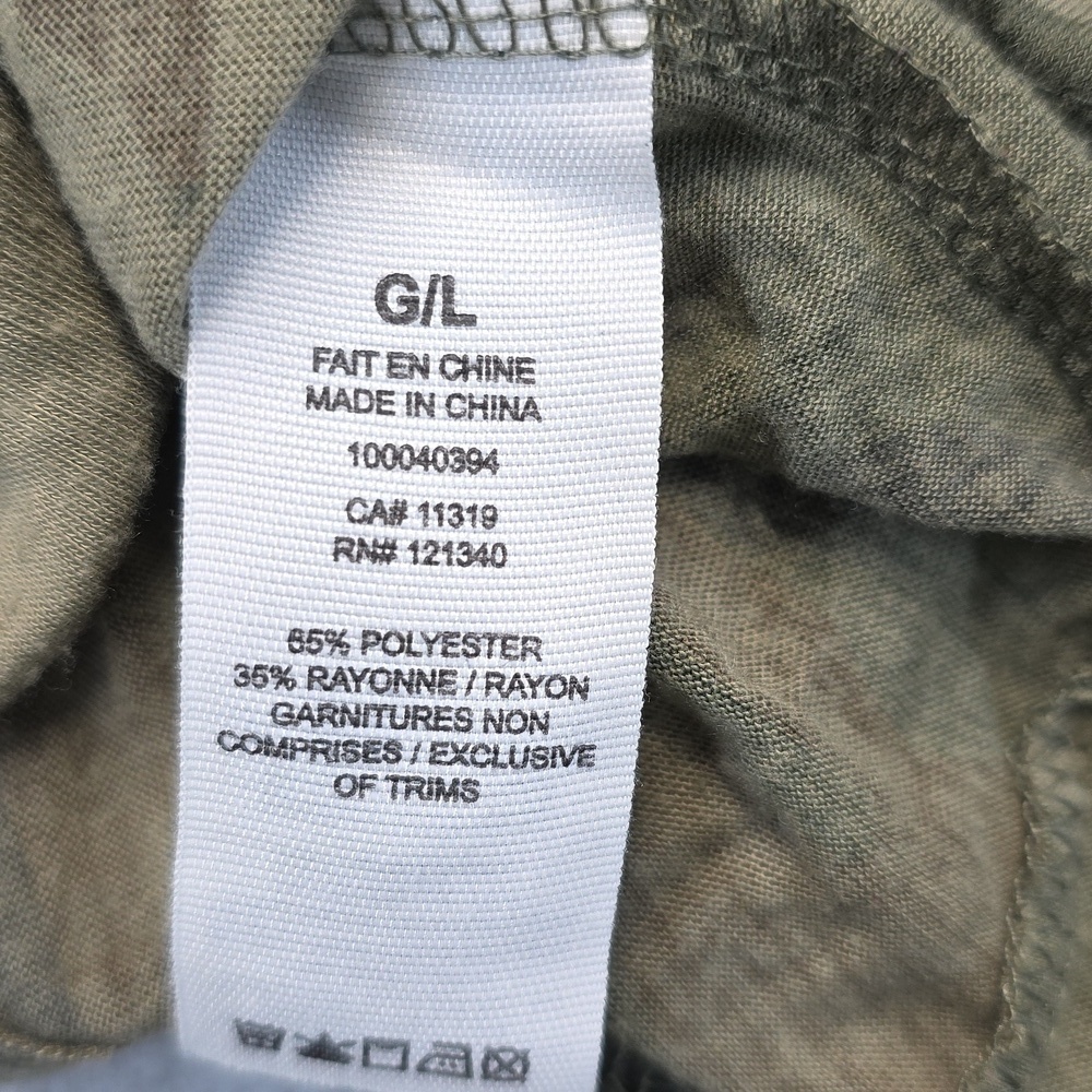 Garage camo shirt with pocket size L - Picture 7 of 8